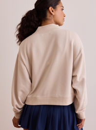Easy Living Quarter Zip Detail 4 - TULLABEE