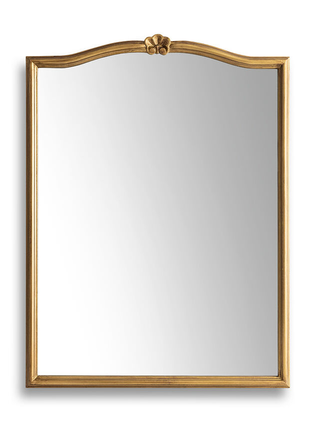 Adele Gilded Wood Mirror - TULLABEE