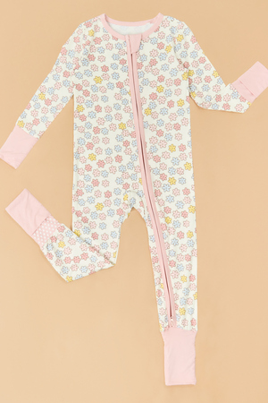 Sara Floral Footless Romper - Altar'd State - 