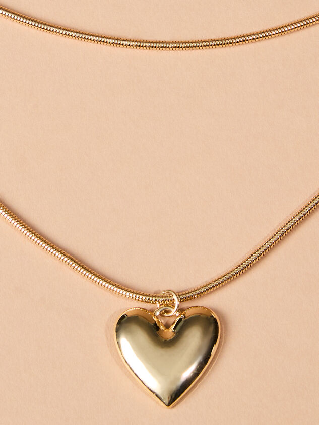 Layered in Love Charm Necklace - TULLABEE