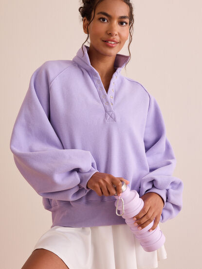 Peak Balloon Sleeve Pullover - TULLABEE