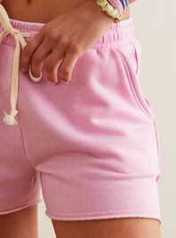 Renew Fleece Shorts Detail 2 - TULLABEE