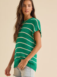 Julia Striped Sweater Detail 3 - TULLABEE
