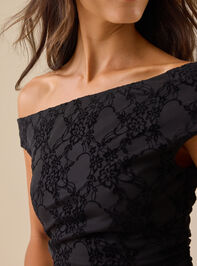 Janie Mesh Maxi Dress Detail 5 - TULLABEE