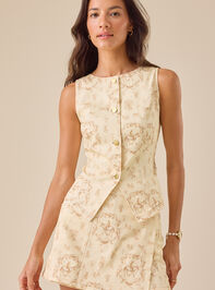 Abigail Toile Overlay Skort - TULLABEE