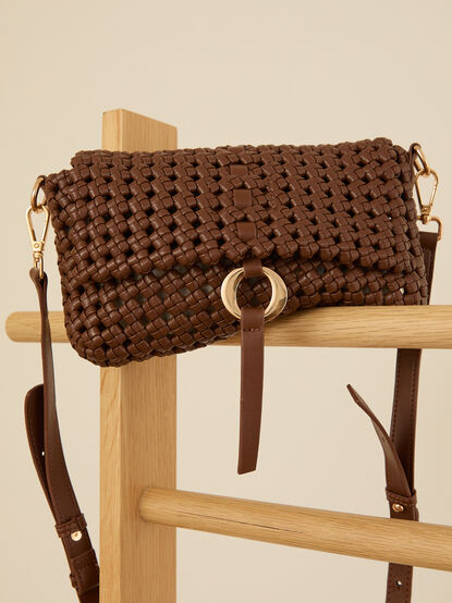 Knotted Foldover Crossbody - TULLABEE