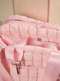 Carry On Quilted Tote Detail 4 - TULLABEE