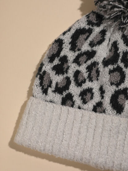 Leopard Pom Beanie - TULLABEE