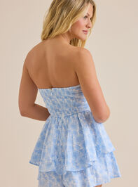Magnolia Strapless Romper Detail 4 - TULLABEE