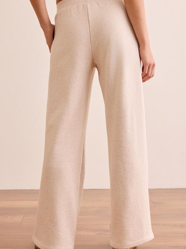 Full Sprint Wide Leg Sweatpants Detail 6 - TULLABEE