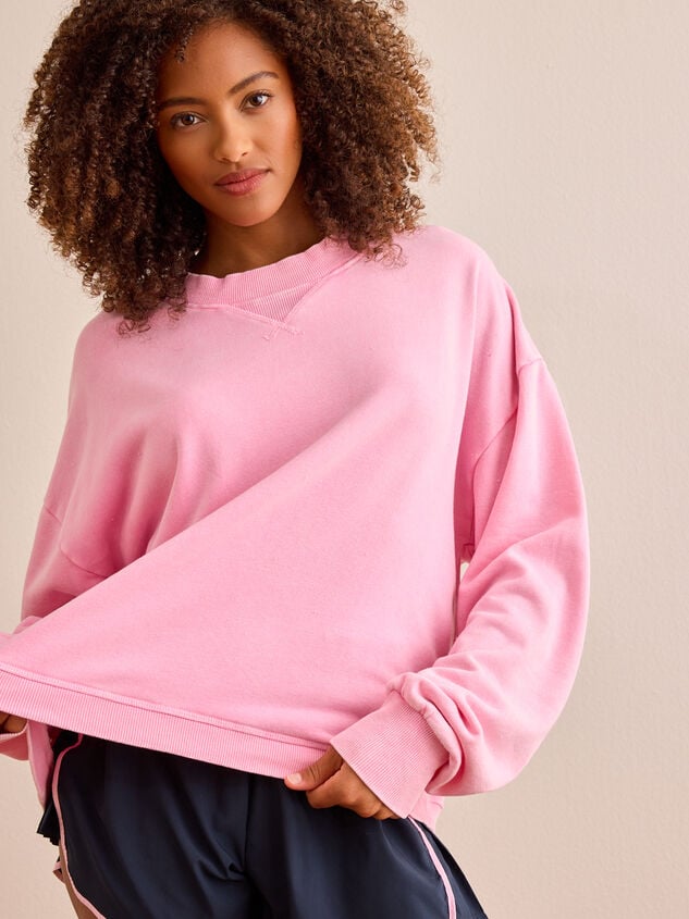 Cozy Flow Pullover Detail 2 - TULLABEE