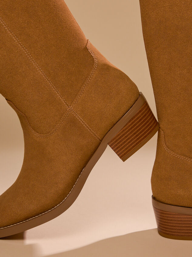 Duston Suede Boot Detail 4 - TULLABEE