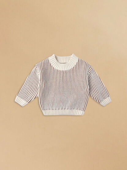 Eden Ribbed Sweater By Rylee + Cru - TULLABEE
