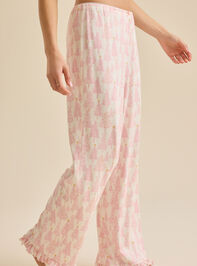 Gloria Christmas Tree Sleep Pants Detail 5 - TULLABEE