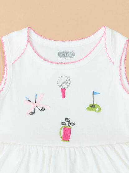 Sweetie Golf Dress by Mud Pie - TULLABEE