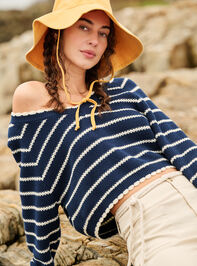 Mila Stripe Sweater - TULLABEE