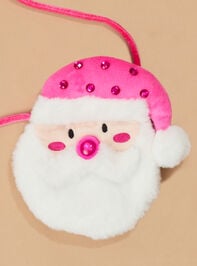 Santa Light Up Purse by Mud Pie Detail 2 - TULLABEE