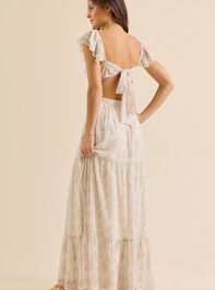 Raelyn Floral Maxi Dress Detail 5 - TULLABEE