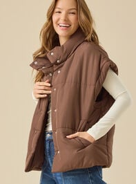 Juniper Puffer Vest Detail 3 - TULLABEE