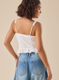 Wesley Lace Tank Detail 6 - TULLABEE