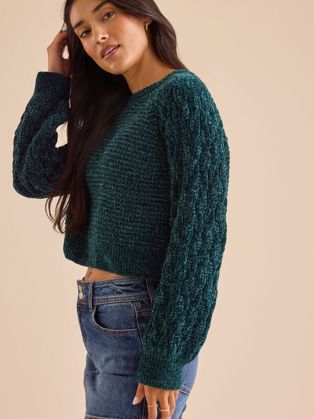 Britton Cable Sweater Detail 3 - TULLABEE