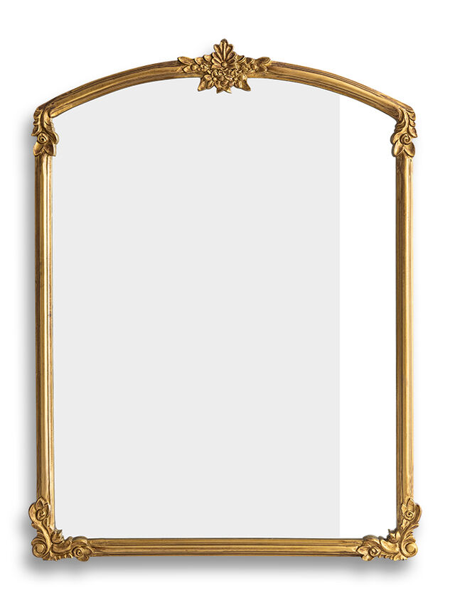 Amelie Gilded Wood Mirror - TULLABEE