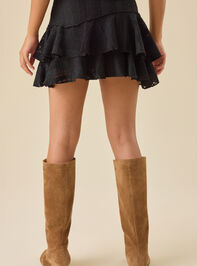 Harriet Lace Mini Skort Detail 6 - TULLABEE
