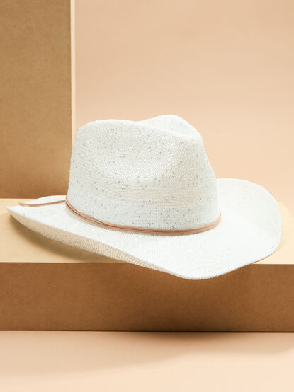 Harper Sequin Cowboy Hat - TULLABEE