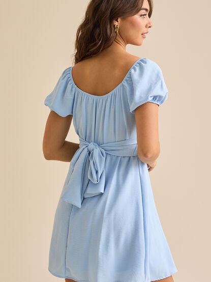Elsie Puff Sleeve Dress - TULLABEE