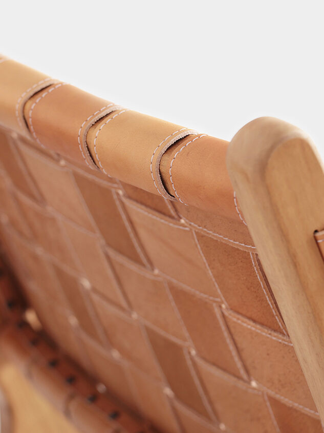 Cala Wood & Leather Chair Detail 6 - TULLABEE