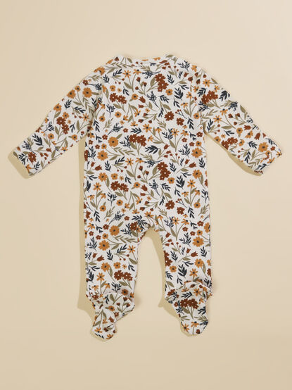 Hazel Harvest Floral Sleeper - TULLABEE
