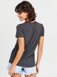 Nashville Boyfriend Tee Detail 3 - TULLABEE