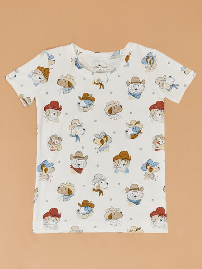 Cow-dog Top and Pants Set - TULLABEE