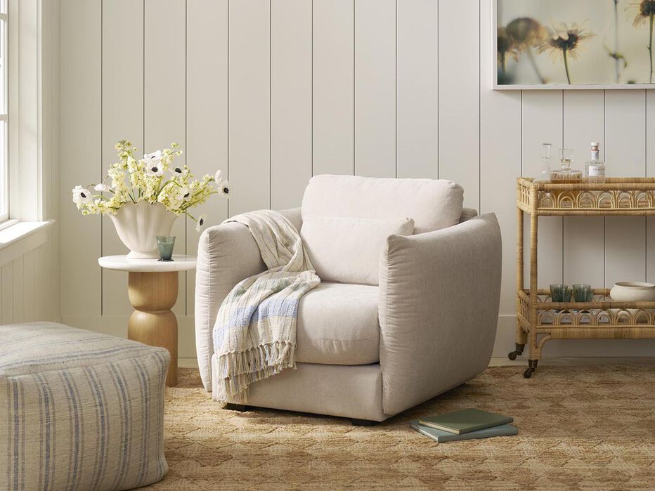 Macy Upholstered Chair - TULLABEE - 