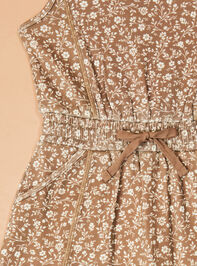 Mae Floral Athletic Dress Detail 2 - TULLABEE