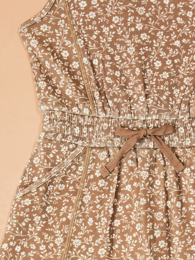 Mae Floral Athletic Dress Detail 2 - TULLABEE