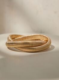 Aura Twist Bangle - TULLABEE