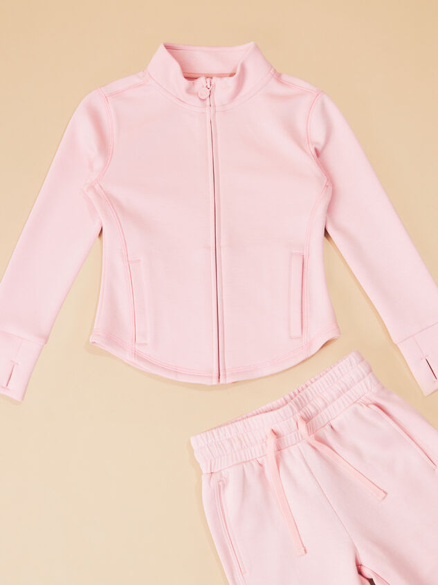 Maggie Athletic Full Zip Jacket Detail 3 - TULLABEE