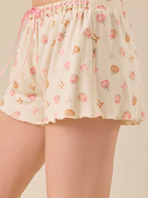 Lia Pumpkin Sleep Short Detail 5 - TULLABEE