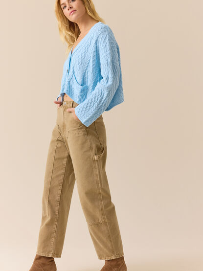 Halle Cable Cardigan - TULLABEE