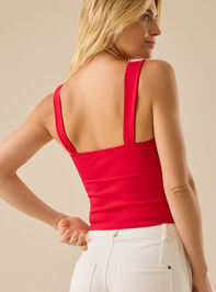 Blake Twist Front Tank Detail 5 - TULLABEE