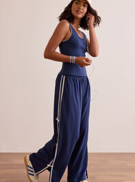 Go Further Wide Leg Bow Pants - TULLABEE