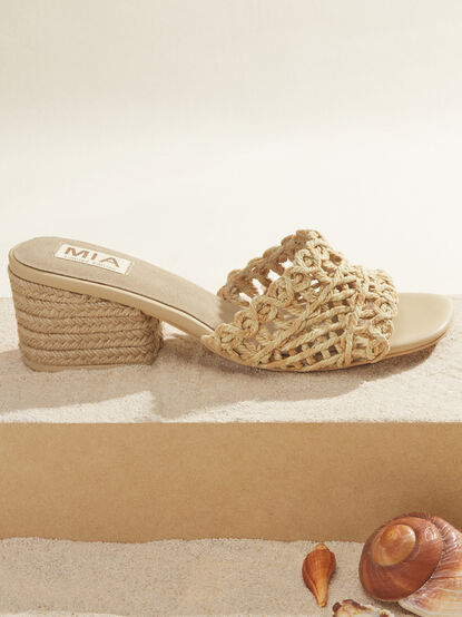 Isla Woven Heels - TULLABEE