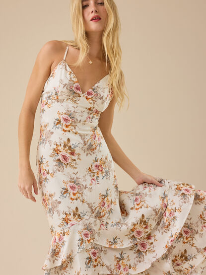 Paulette Floral Maxi Dress - TULLABEE