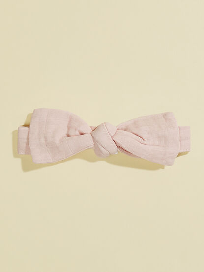 Muslin Headband Bow - TULLABEE