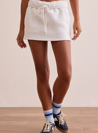 Peak Performance Foldover Skort Detail 3 - TULLABEE