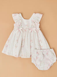 Hattie Flutter Sleeve Dress - TULLABEE