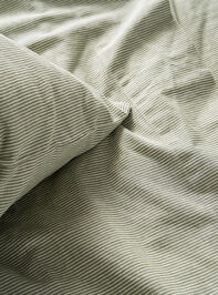 Thistle Cotton Sheet Set Detail 3 - TULLABEE