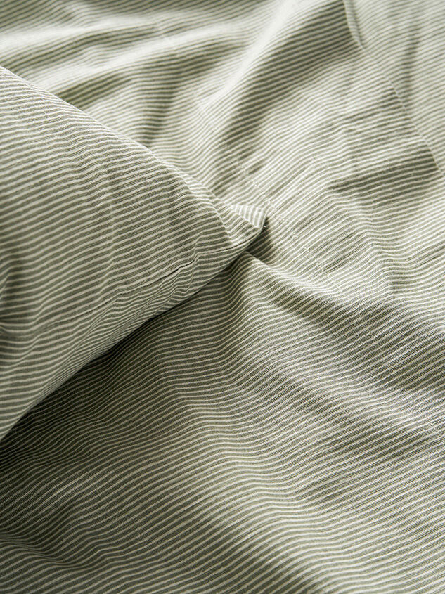 Thistle Cotton Sheet Set Detail 3 - TULLABEE