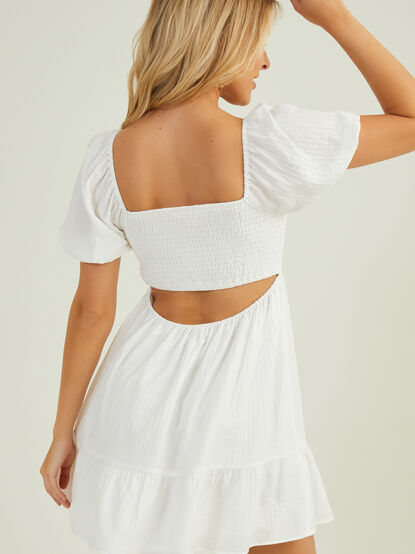Madelyn Puff Sleeve Dress - TULLABEE
